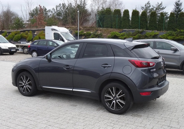 Mazda CX-3 cena 54999 przebieg: 200000, rok produkcji 2015 z Dobra małe 154